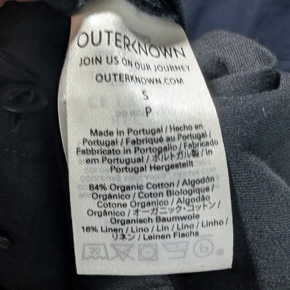 Outerknown | S.E.A. Suit, Short Sleeve Jumpsuit in Pitch Black - Picture 13 of 13